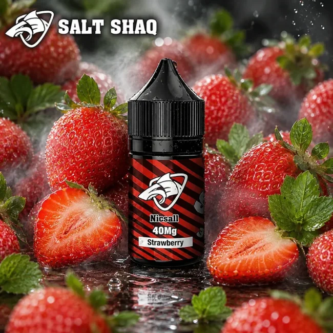 SALT SHAQ 鯊克草莓煙油 30ml 40mg SALT SHAQ 鯊克草莓煙油 30ml 40mg 產品圖
