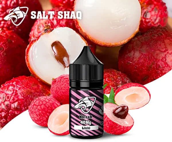 SALT SHAQ 鯊克荔枝煙油 30ml 40mg 產品圖