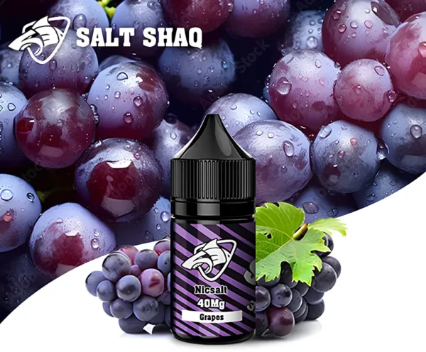 SALT SHAQ 鯊克葡萄煙油 30ml 40mg 產品圖