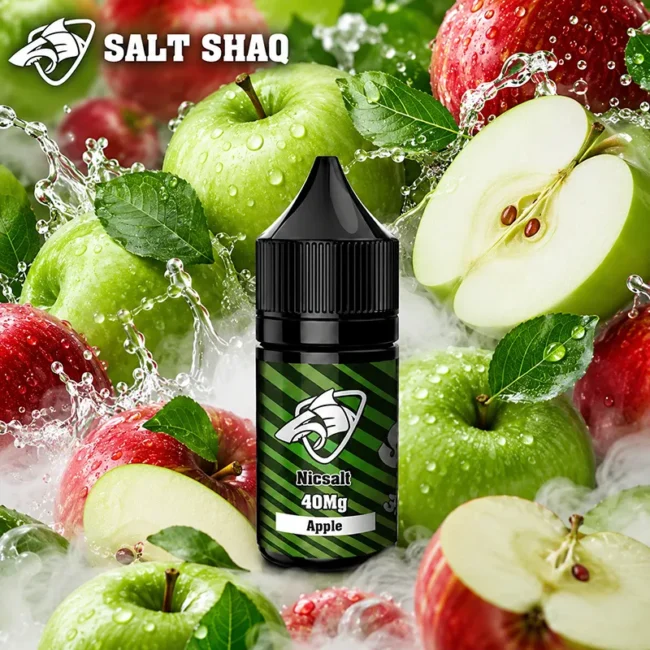鯊克 SALT SHAQ 雙蘋果煙油 30ml 40mg 鯊克 SALT SHAQ 雙蘋果煙油 30ml 40mg 產品圖