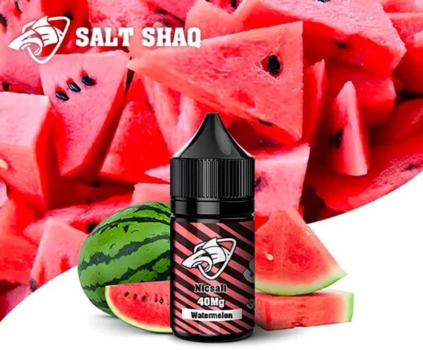 SALT SHAQ 鯊克西瓜煙油 30ml 40mg 產品圖