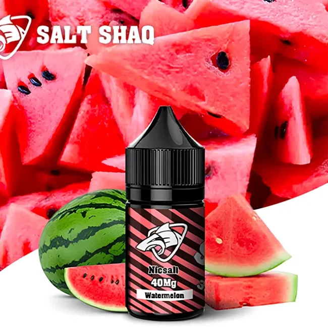 SALT SHAQ 鯊克西瓜煙油 30ml 40mg SALT SHAQ 鯊克西瓜煙油 30ml 40mg 產品圖