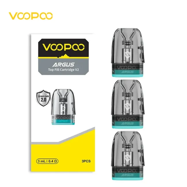 VOOPOO ARGUS V2 頂部注油煙彈｜3mL 3入 0.4Ω/0.7Ω產品圖