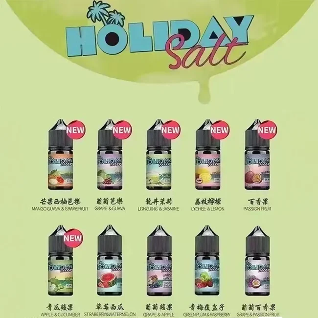 假日鹽 HOLIDAY SALT 煙油｜30mL 35mg 水果菸草系產品圖
